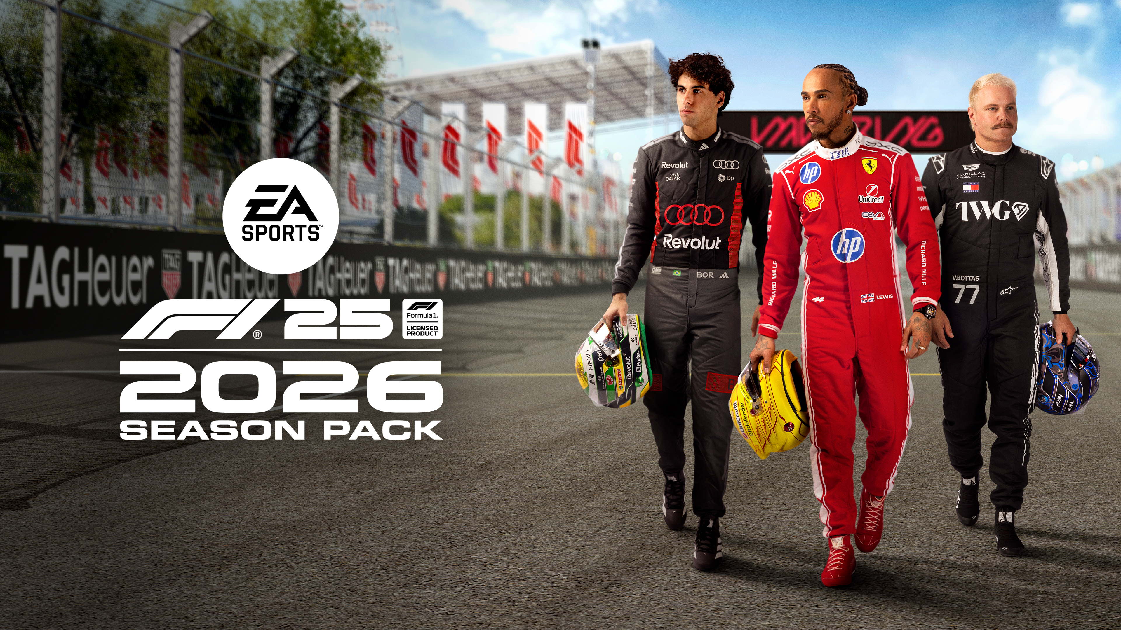 REDÉFINISSEZ LA GRILLE DE DÉPART : EA SPORTS™ DÉVOILE LE PACK SAISON 2026 DE F1® 25