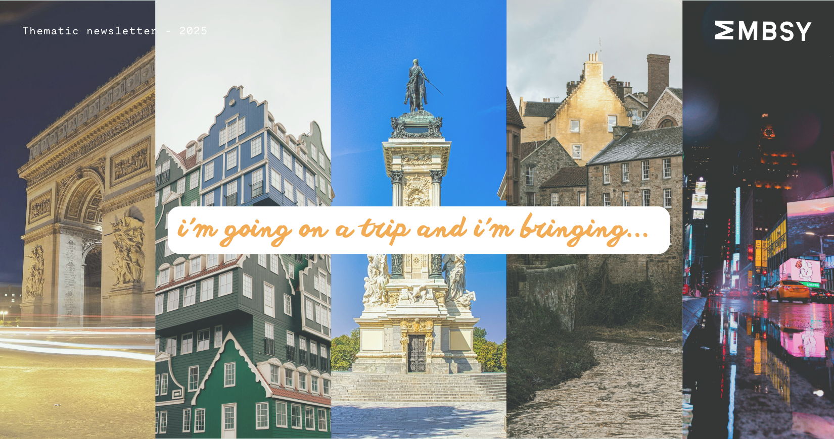 Citytrip essentials that match your destination