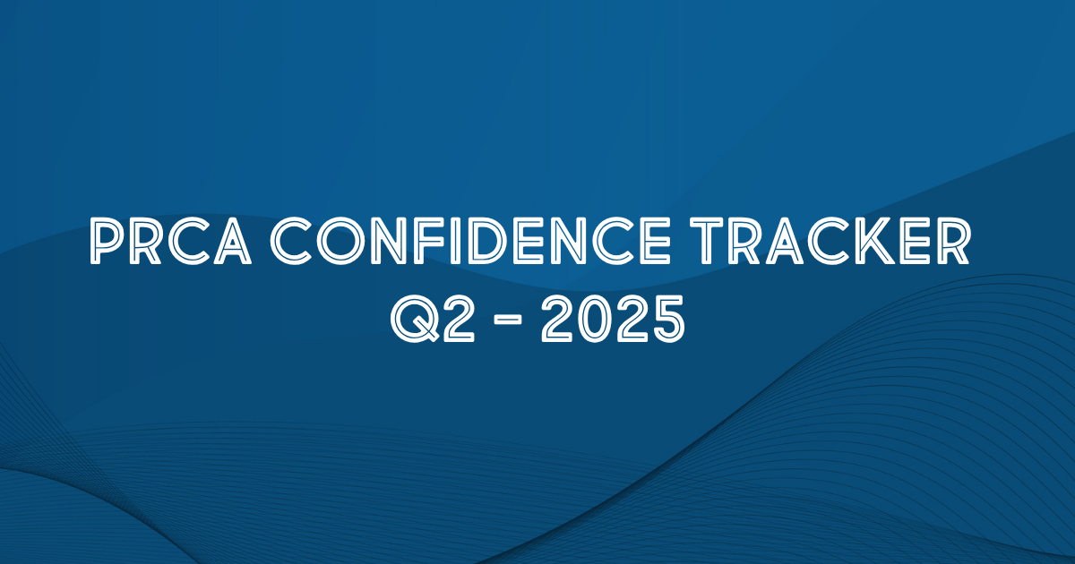 PRCA Global Confidence Tracker Q2 2025 reveals sharp drop in agency confidence amid shifting strategies