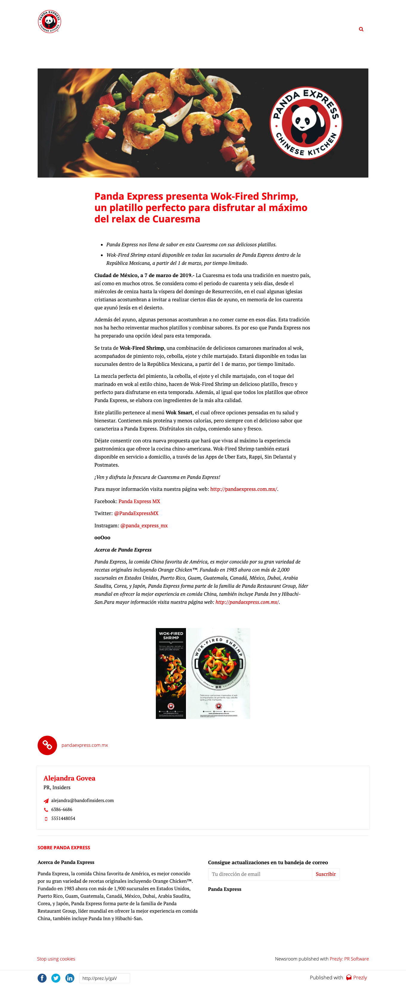 Easter Promotion Press Release