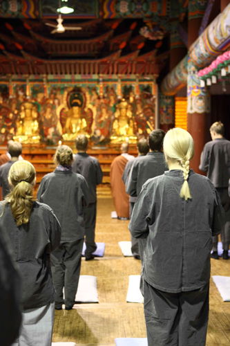 Temple stay