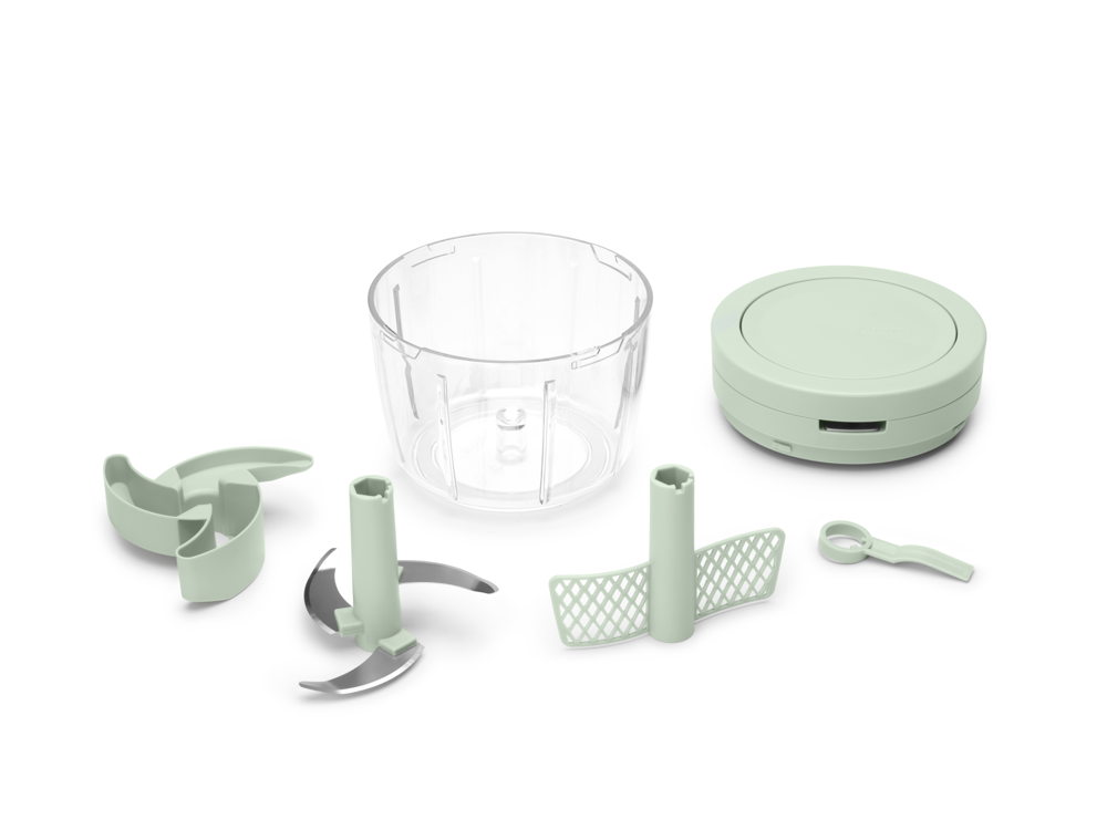 Tasty+ Manual Food Chopper - Jade Green - 8710755145445 Brabantia_6_NR-41055