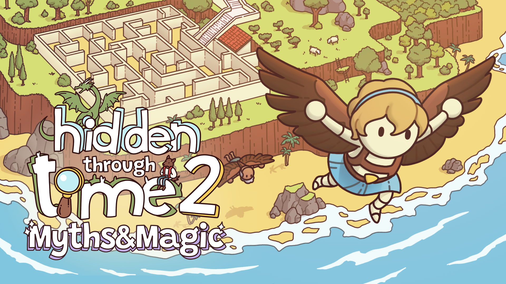 Ontdek betoverende werelden - Hidden Through Time 2: Myths & Magic komt naar consoles!