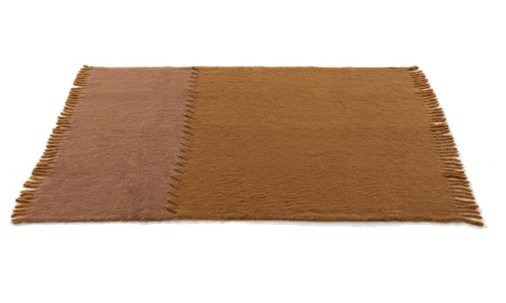 HOLLY HUNT Mohair and Wool Throw with Suede Details, hollyhunt.com