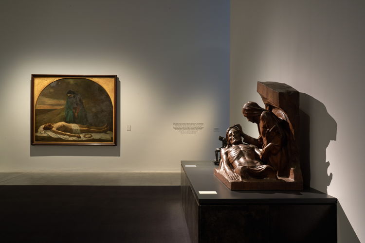 Exhibition view of 'Rodin, Meunier & Minne' at M © Dirk Pauwels