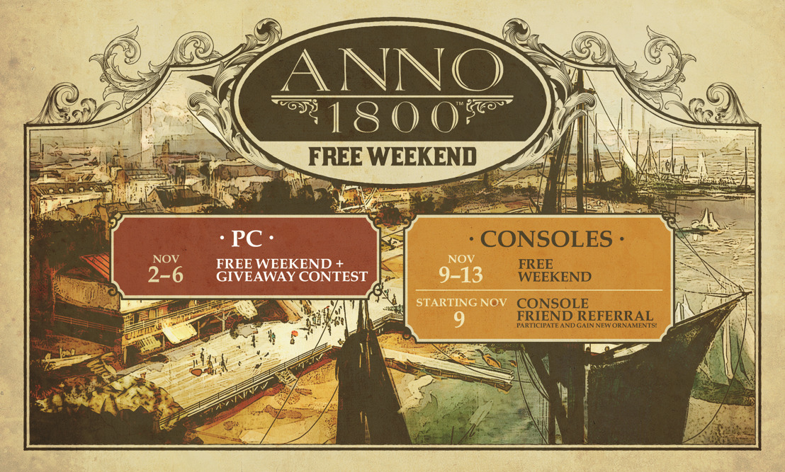 Free-Week-Event für Anno 1800 angekündigt