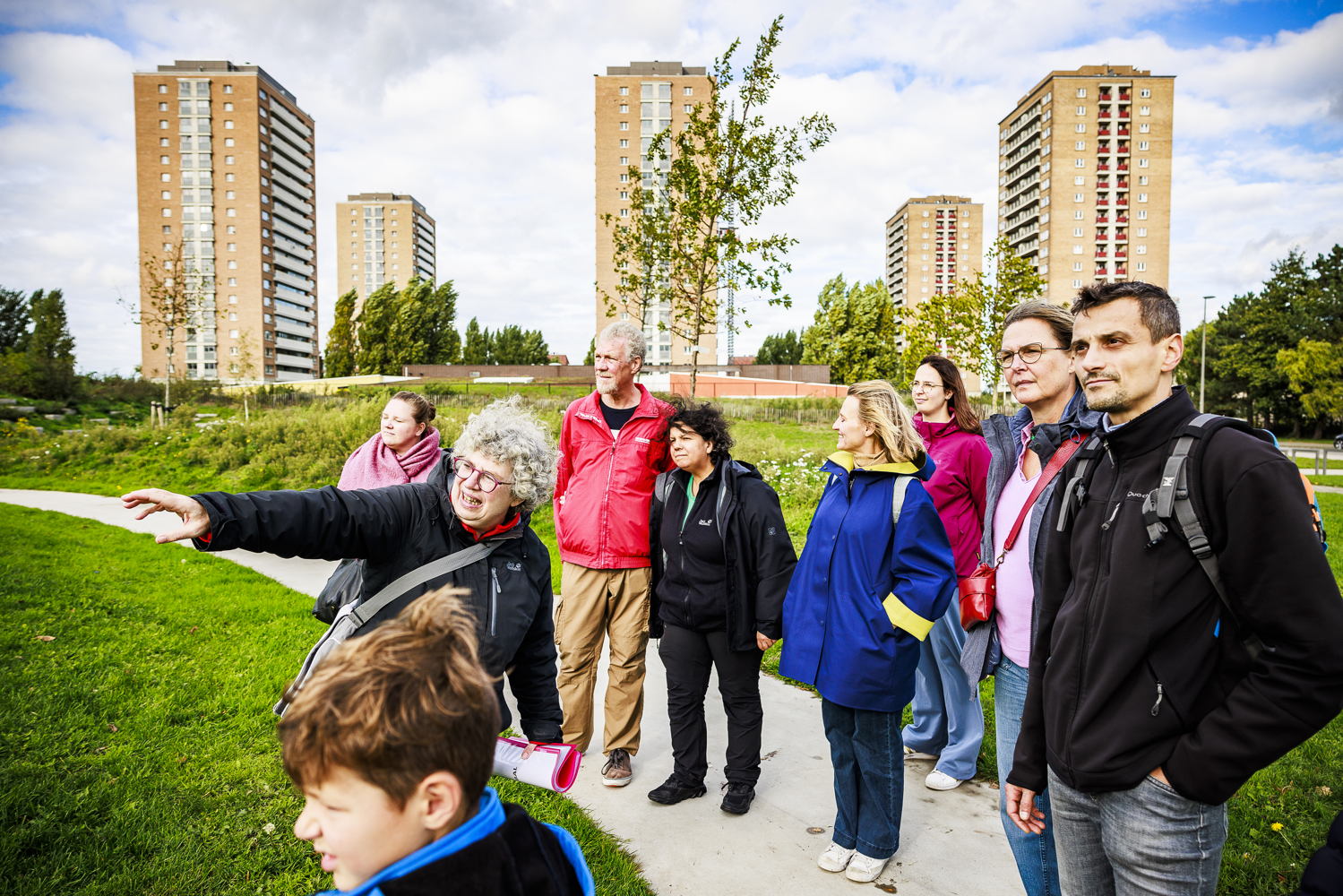 Wandelen met Expeditie de Stad en wandelzoektocht. Foto: Victoriano Moreno