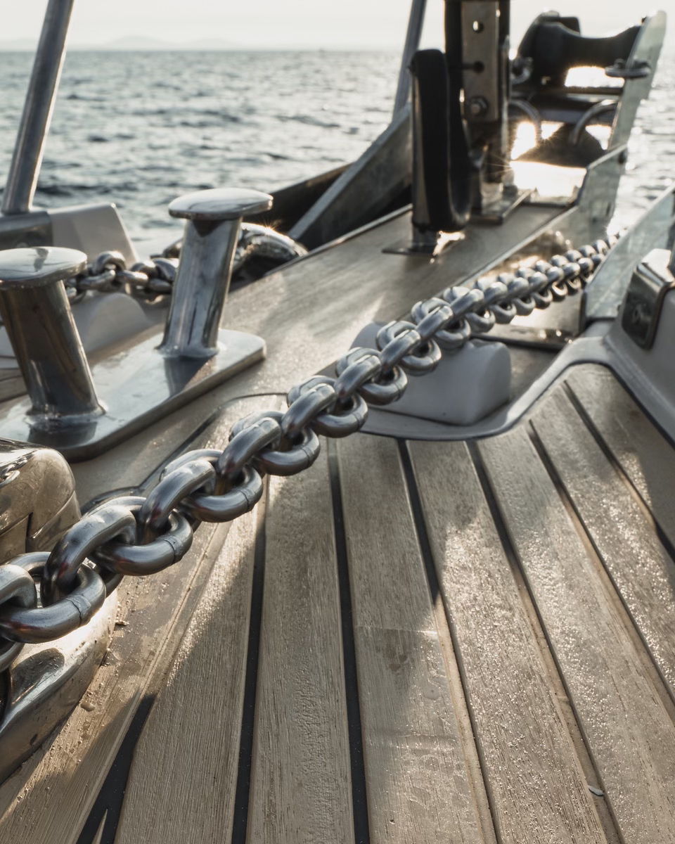 End customers are likely to be sourcing premium anchor chains for larger vessels.