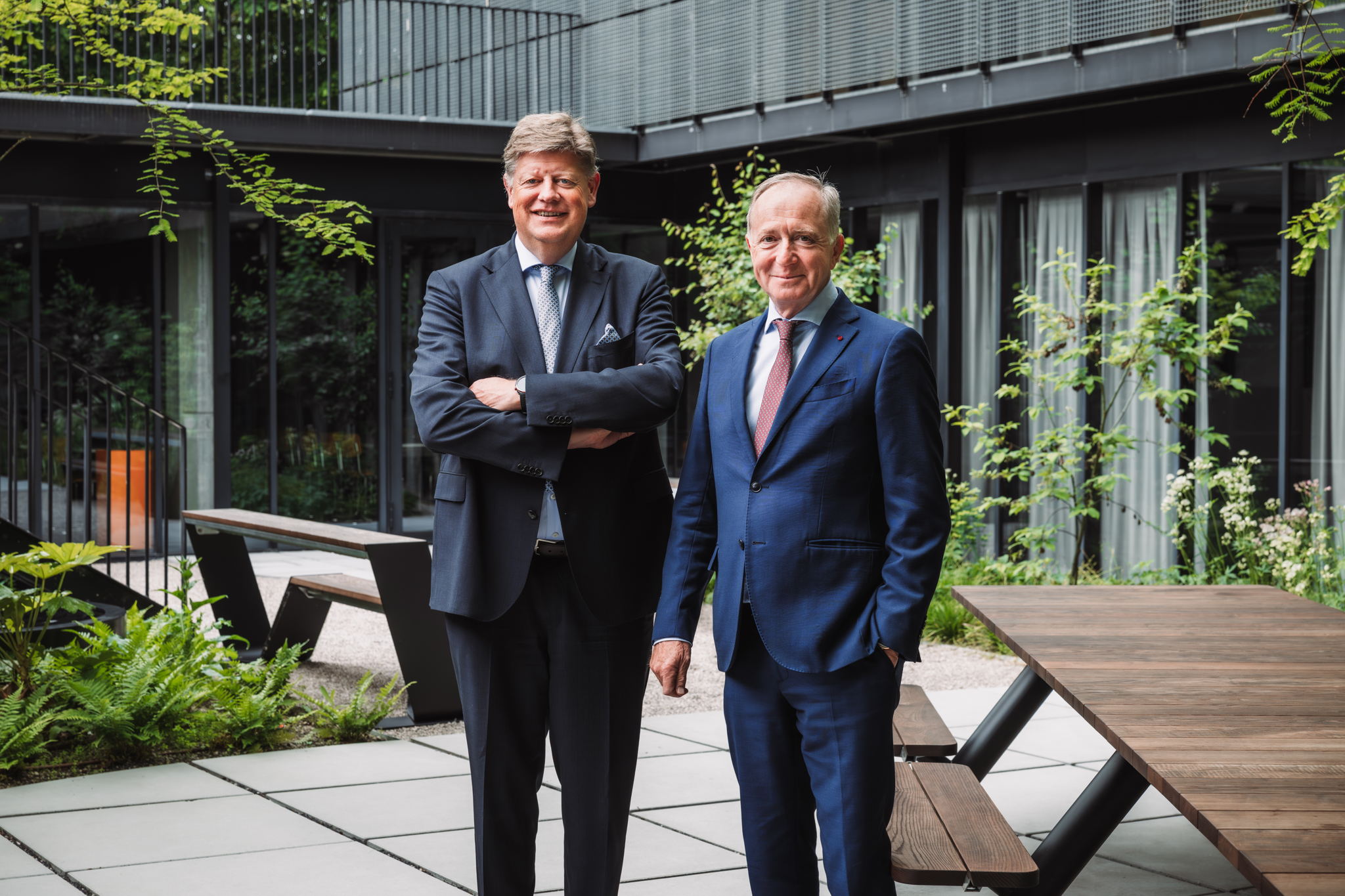 Hans Boels (links) en Philippe De Veyt Hans Boels (links) en Philippe De Veyt