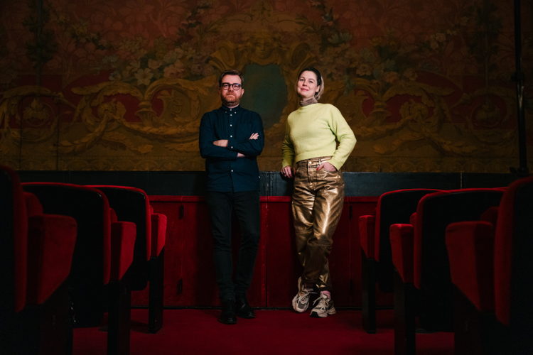 Jan Vandenhouwe en Cara Van der Auwera