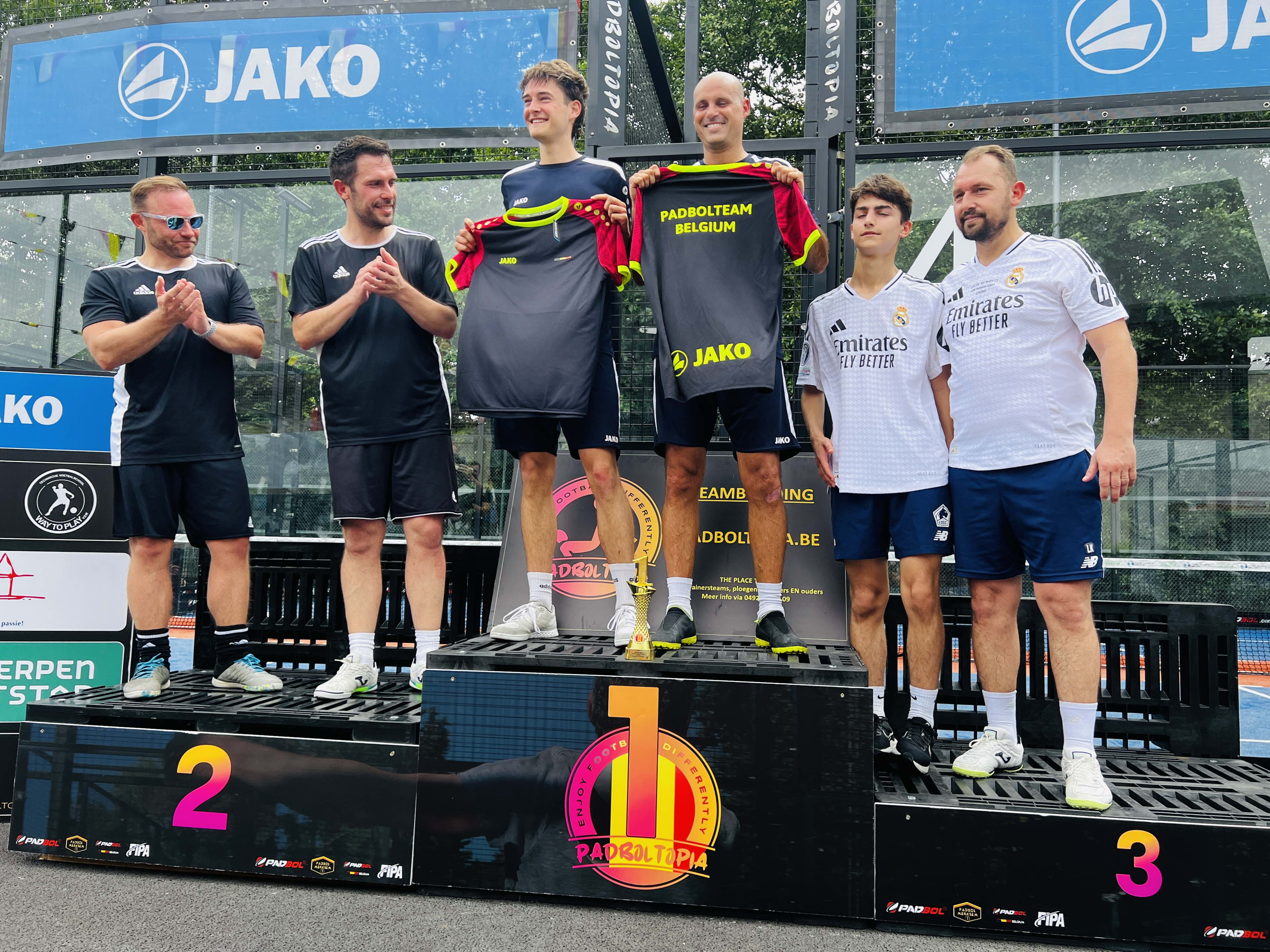 Padbol Warriors nieuwe Belgisch Kampioen Padbol