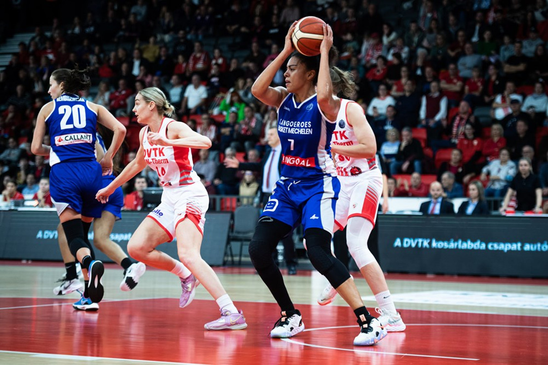 Europees basketavontuur Dames KANGOEROES MECHELEN live op Play Sports Open