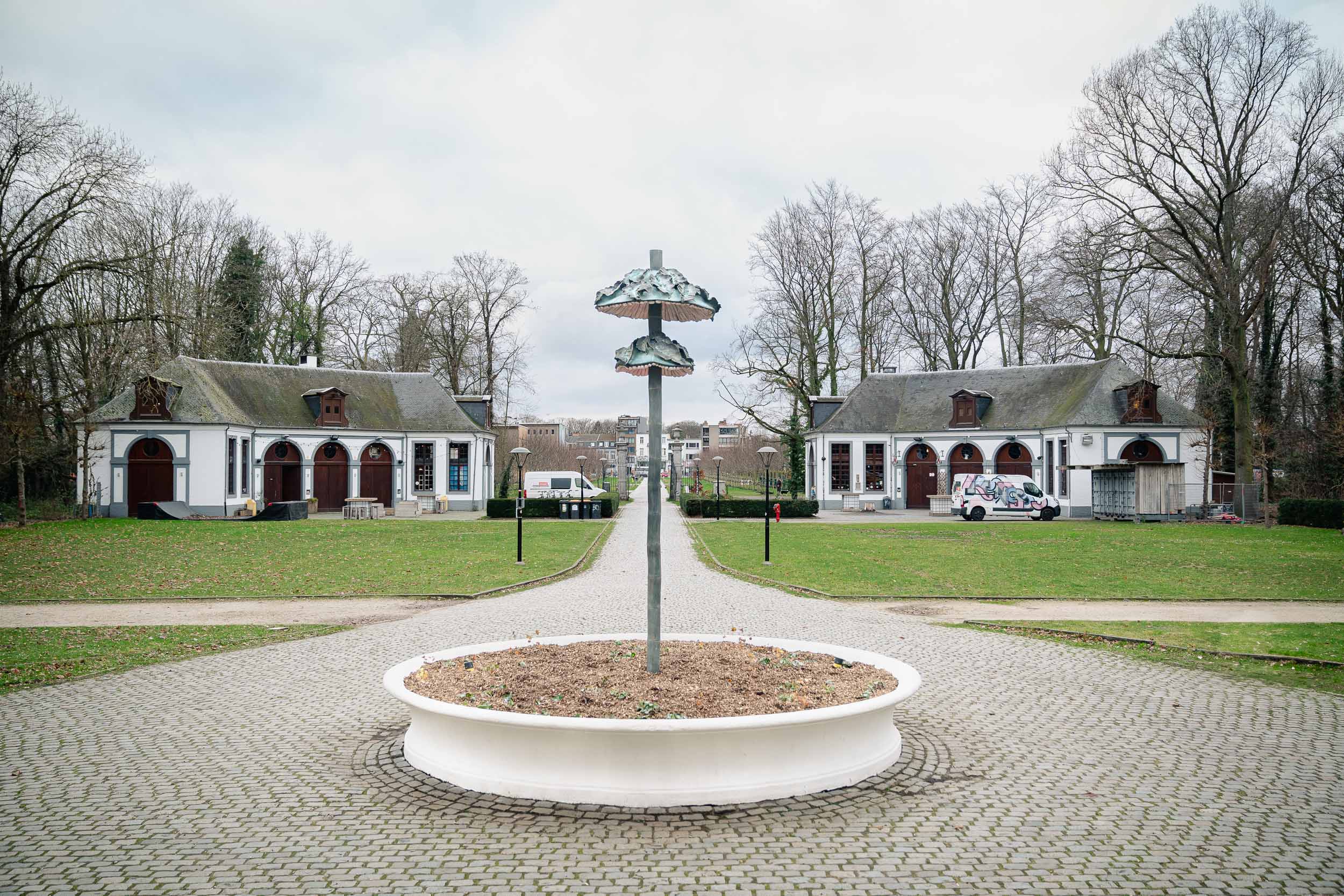 Inhuldiging nieuw kunstwerk Valérie Mannaerts in Merksem