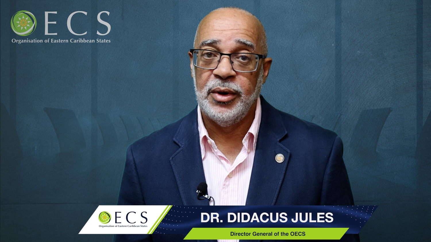 Director General of the OECS, Dr. Didacus Jules Delivers Remarks at the Re-Launch of the Enhanced Country Poverty Assessment Programme Opening Ceremony 