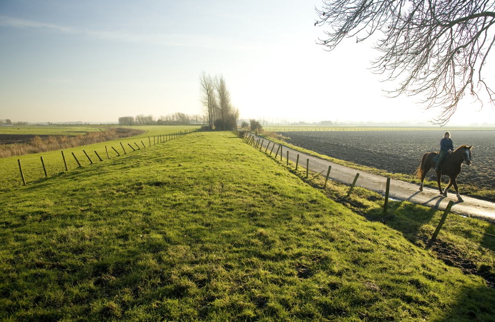 Oude Zeedijk in Lapscheure - ©Toerisme Vlaanderen