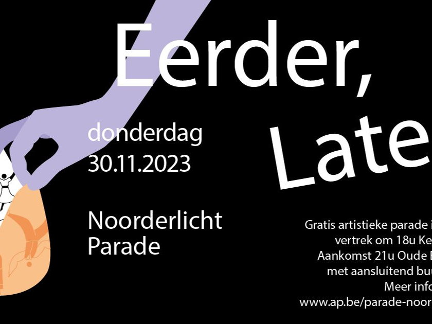 Noorderlicht trekt met Parade door Antwerpen 2060