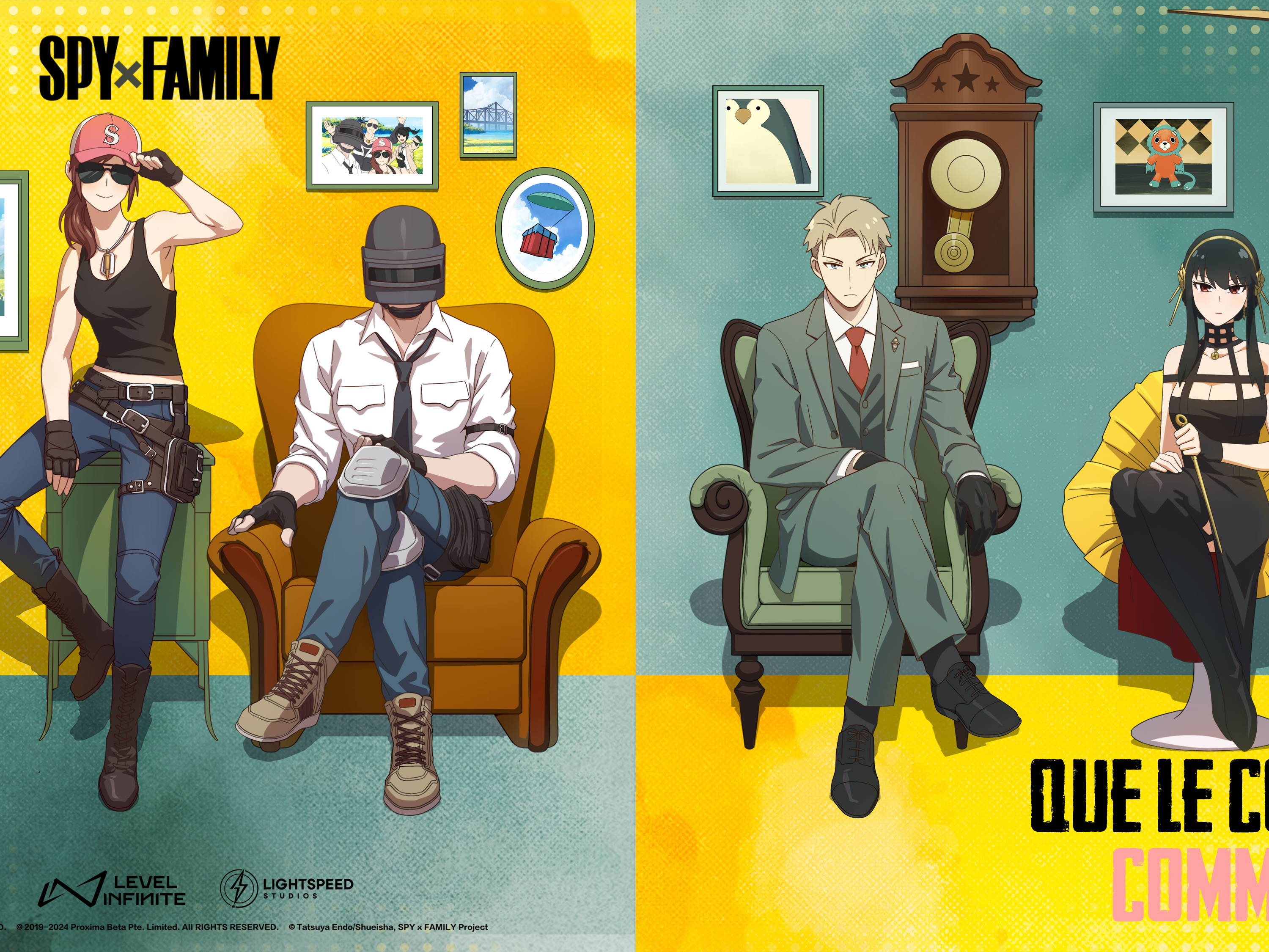 L'ANIME PHÉNOMÈNE SPY×FAMILY ARRIVE DANS PUBG MOBILE