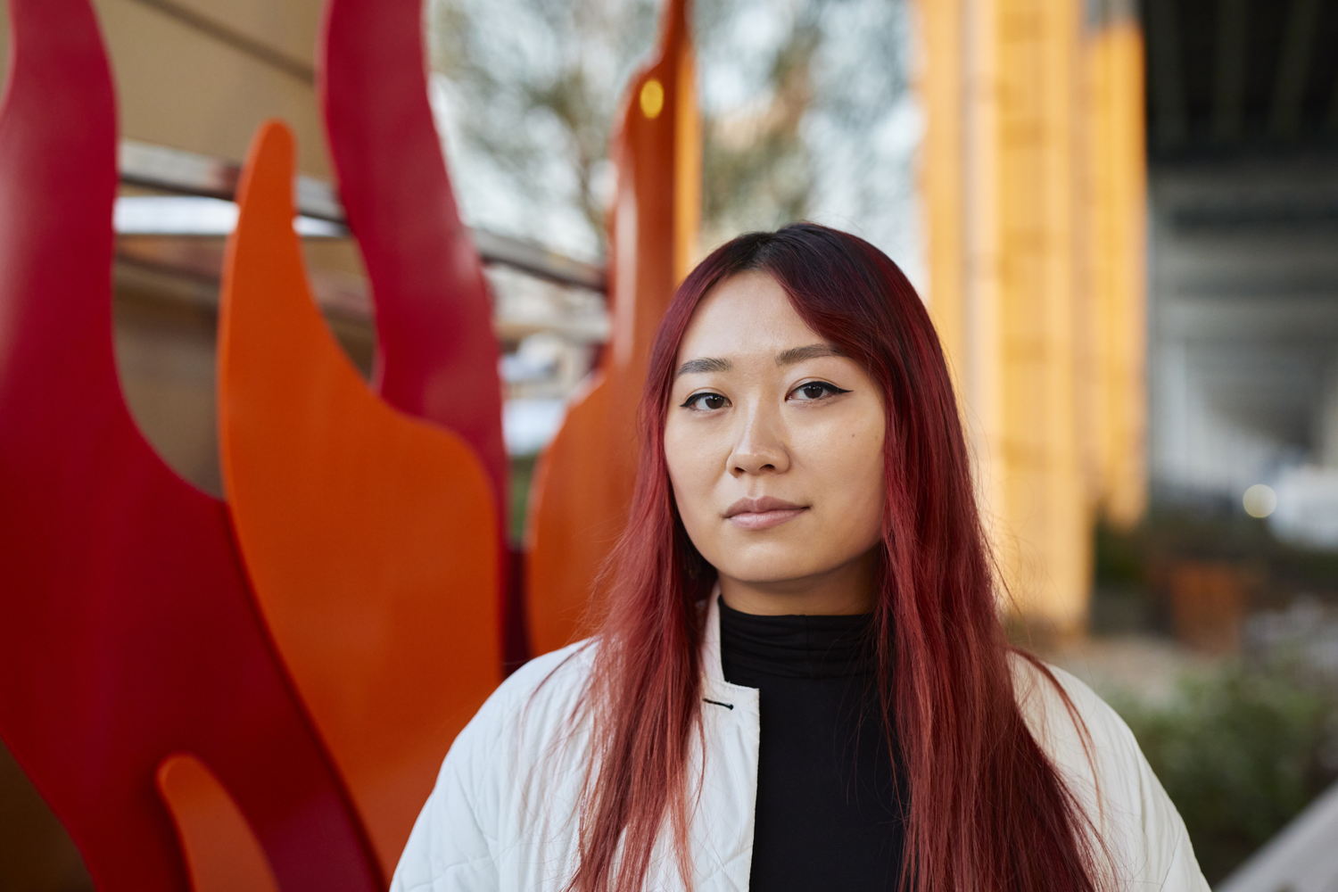 Beacons artist Shellie Zhang photo by Samuel Engelking