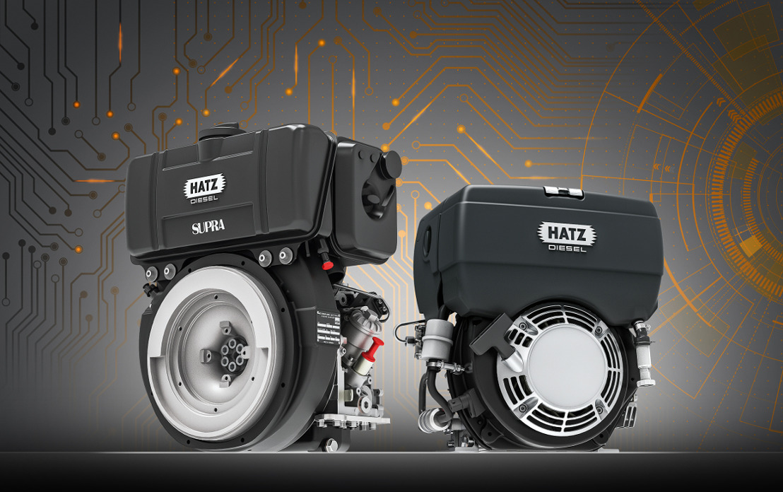 Hatz presents the worldwide first single-cylinder diesel with electronic controls