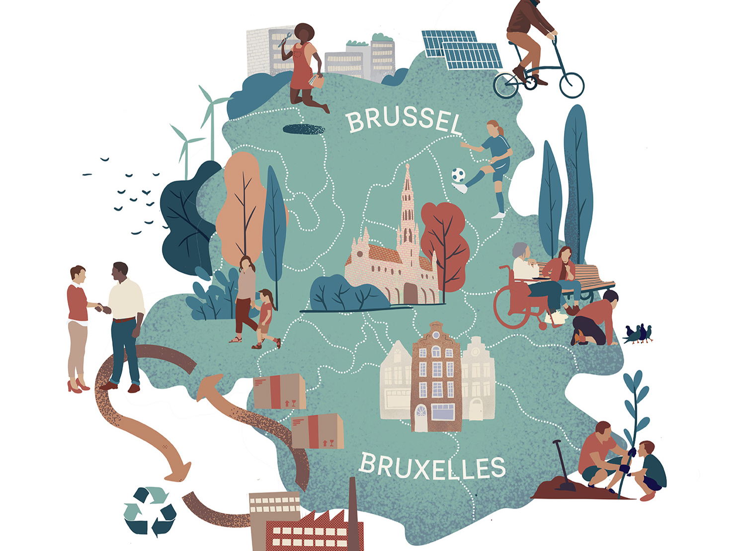 Steeds meer Brusselse bedrijven vinden duurzaamheid belangrijk