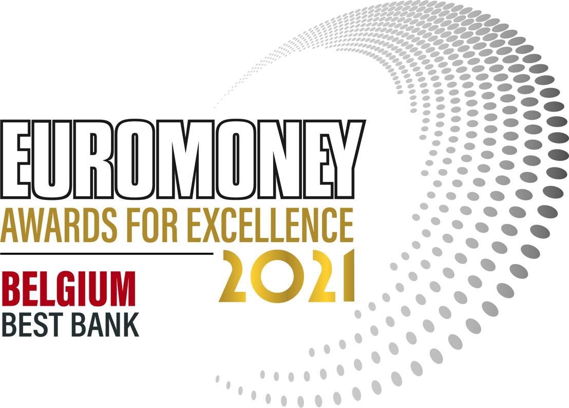 KBC wins Euromoney Awards for Excellence 2021 for Best Bank in Belgium for the 6th year in a row.