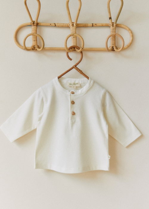 Petit Sézane - T-Shirt Bébé GORDON Ecru