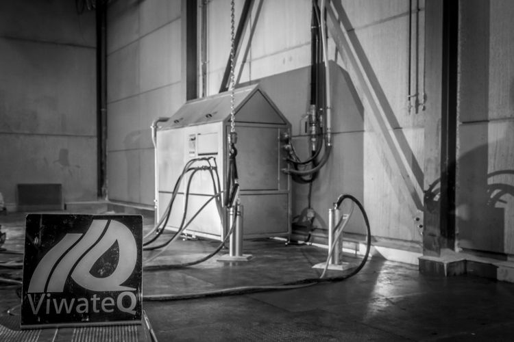 Straalcabine voor ViwateQ technologie
