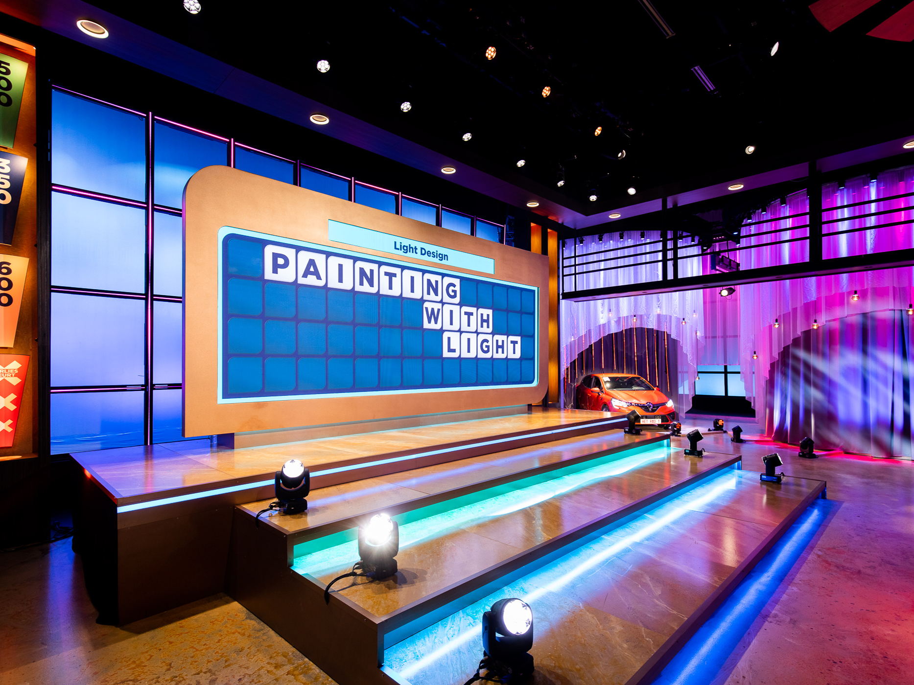 Painting with Light turns Wheel of Fortune into vivid quiz game show