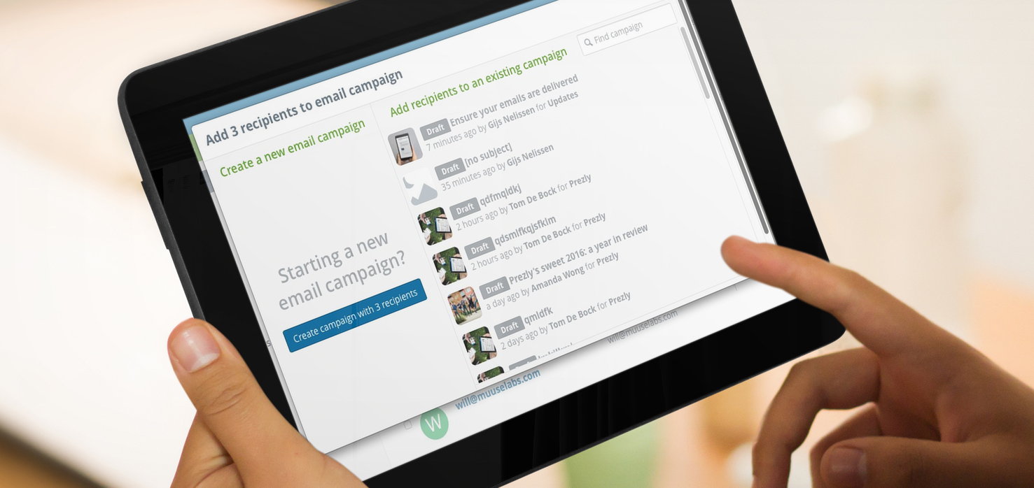 Sharing your stories via email just got easier