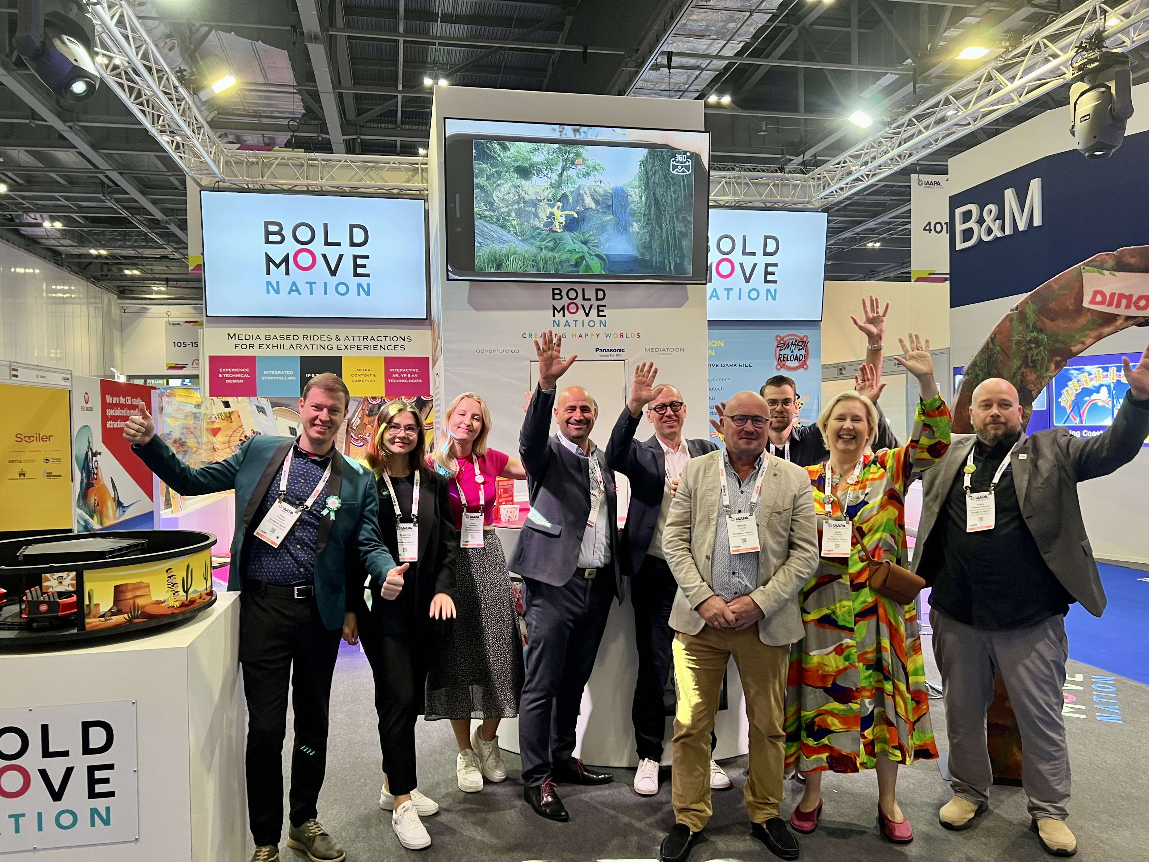 Buzzing IAAPA Expo for BoldMove Nation