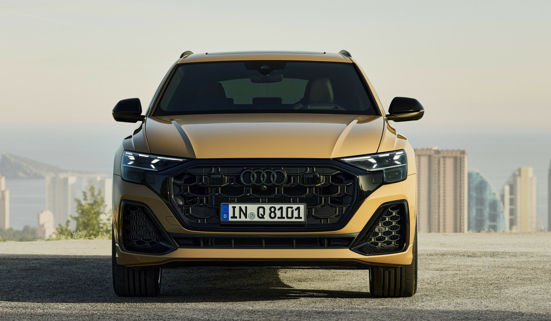 Expressief design en nieuwe verlichtingstechnologie – de vernieuwde Audi Q8