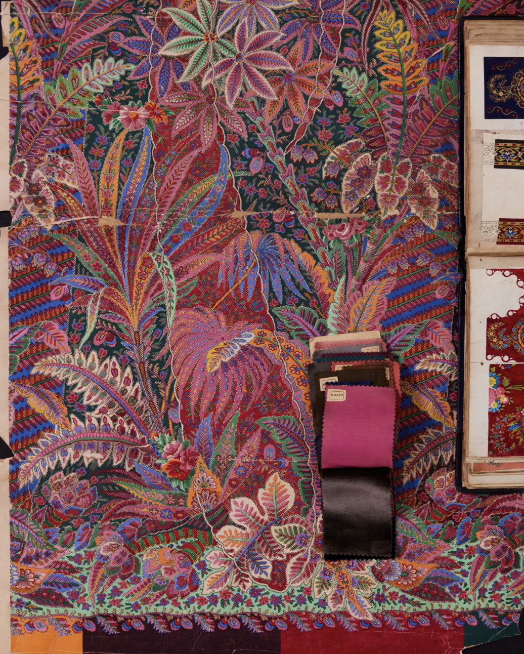 Archival Paisley textile reference, mid-19th century (Image courtesy of Liberty) Archival Paisley textile reference, mid-19th century (Image courtesy of Liberty)