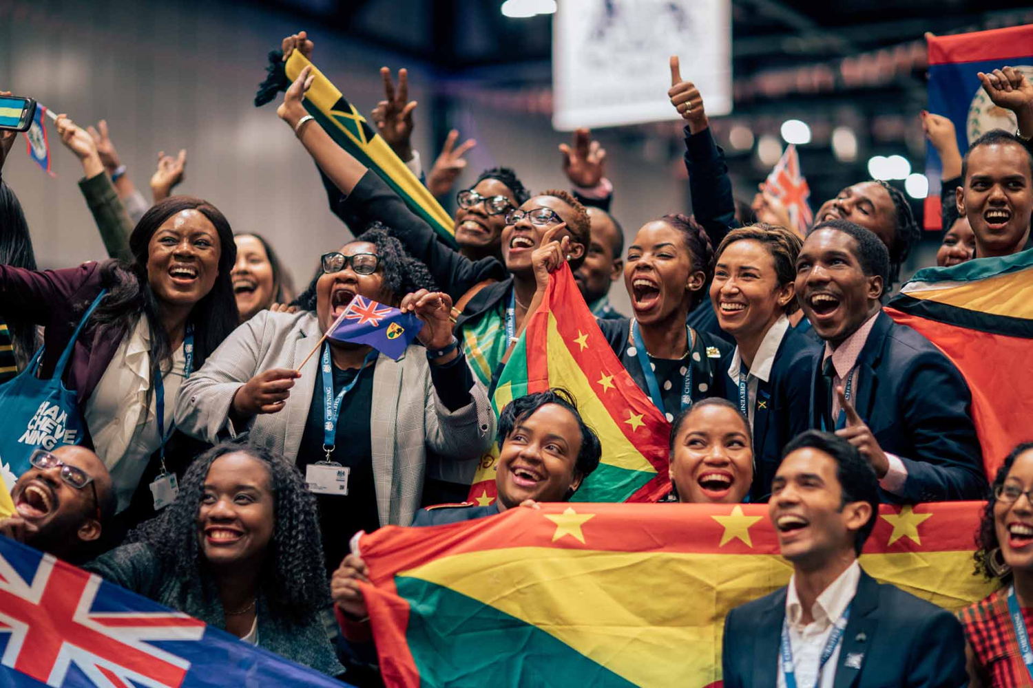 Chevening Scholars from the Caribbean (2017). Image courtesy chevening.org.