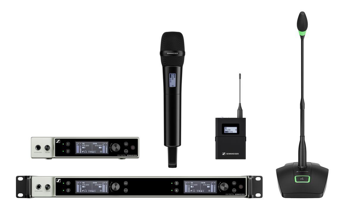 The new system components at a glance