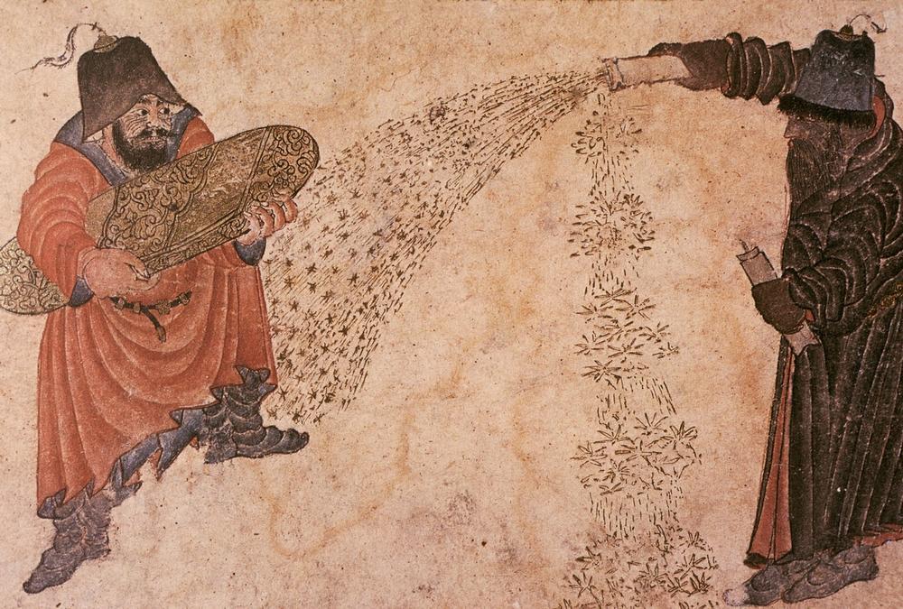 Siyah Qalem (Master of the Black Quill), 15th Century. AKG1032783