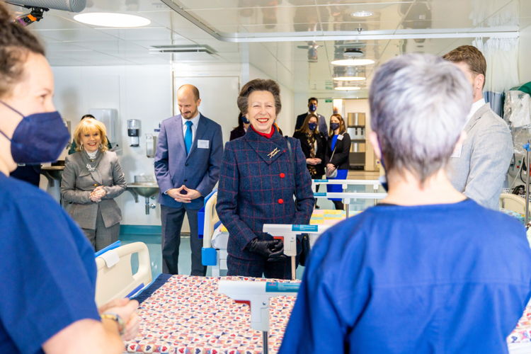 High profile guests included HRH the Princess Royal from the UK