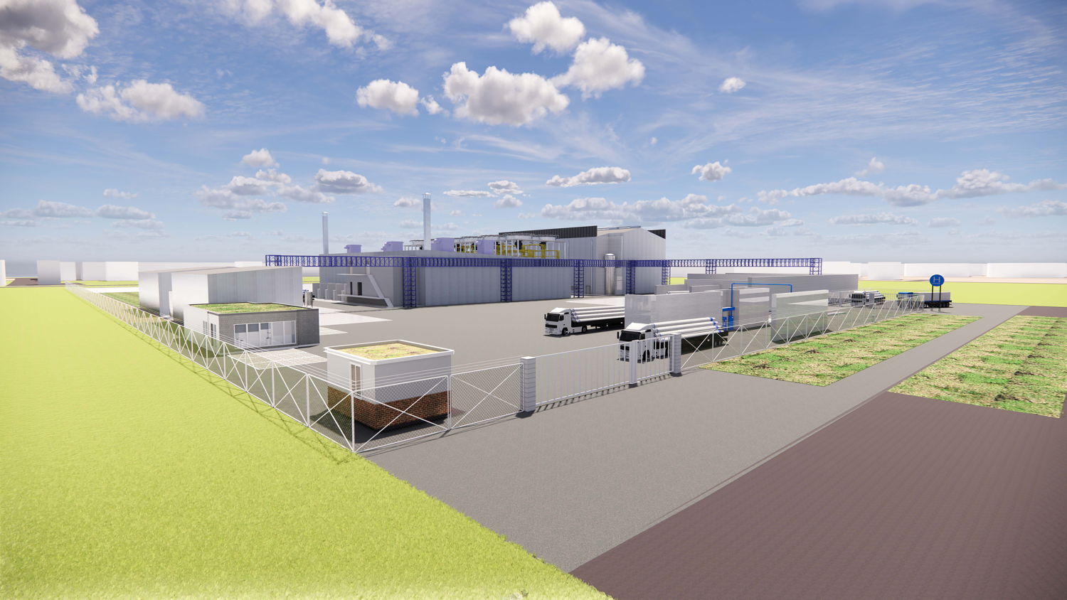VoltH2 - Anlage für grünen Wasserstoff in Vlissingen (NL)
