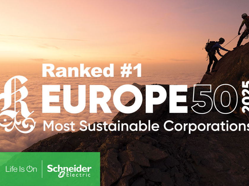 Schneider Electric désignée entreprise la plus durable d'Europe par Corporate Knights