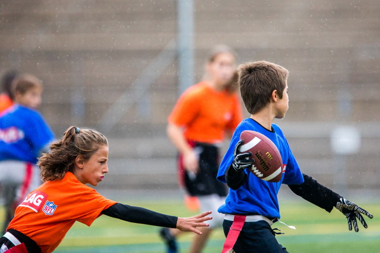 The NFL CFL Flag tournament in Montreal. Photo credit: Dominick Gravel/CFL