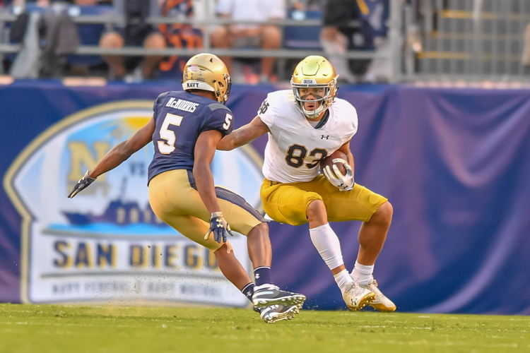 No. 02 - Chase Claypool (Fighting Irish Media)