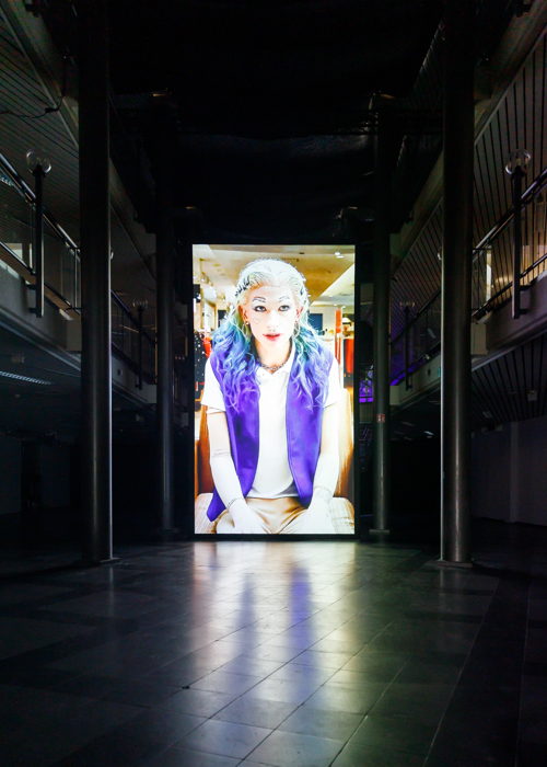 Jake Brush, Mall, Interrupted, Vonk Centrale, installation shot by Selma Gurbuz Jake Brush, Mall, Interrupted, Vonk Centrale, installation shot by Selma Gurbuz
