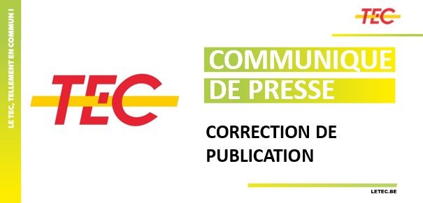 Demande de correction de publication