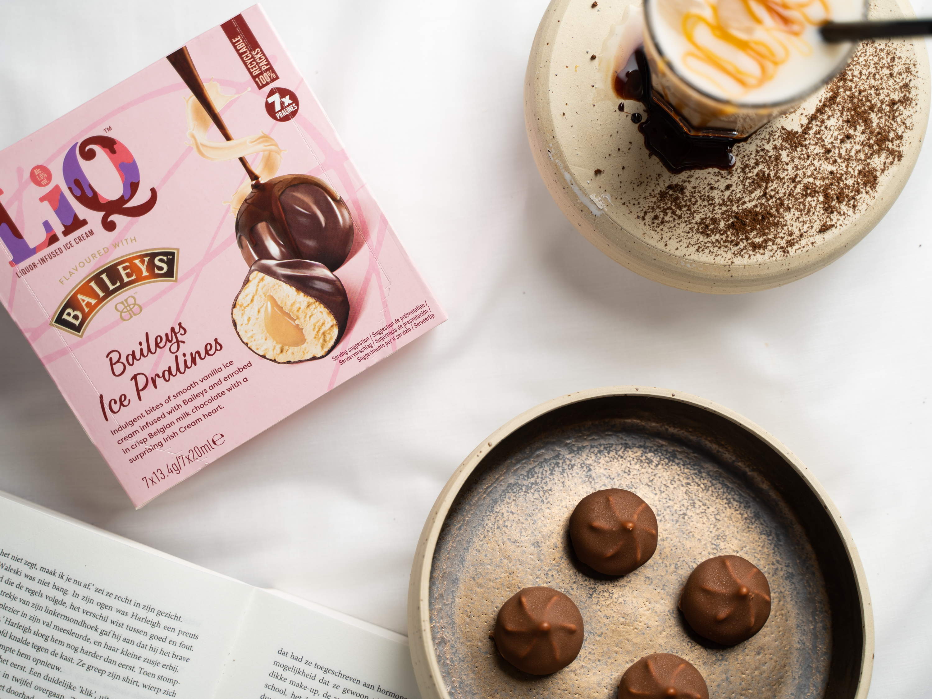 Het Belgische LiQ lanceert de ideale “Kerstsnack”: LiQ x Baileys Ice Pralines