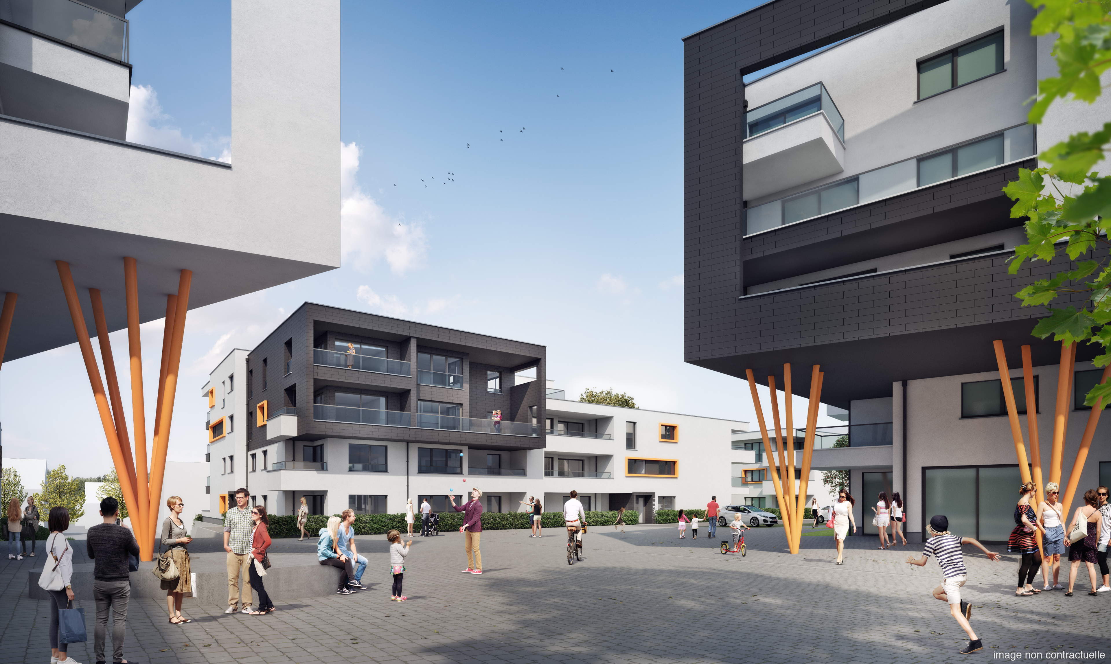 Le quartier Arborescence, futur lieu de vie des habitants de Soignies