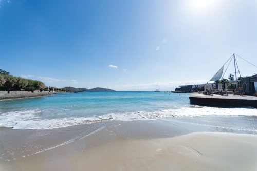 Elounda Bay Palace sandy beach