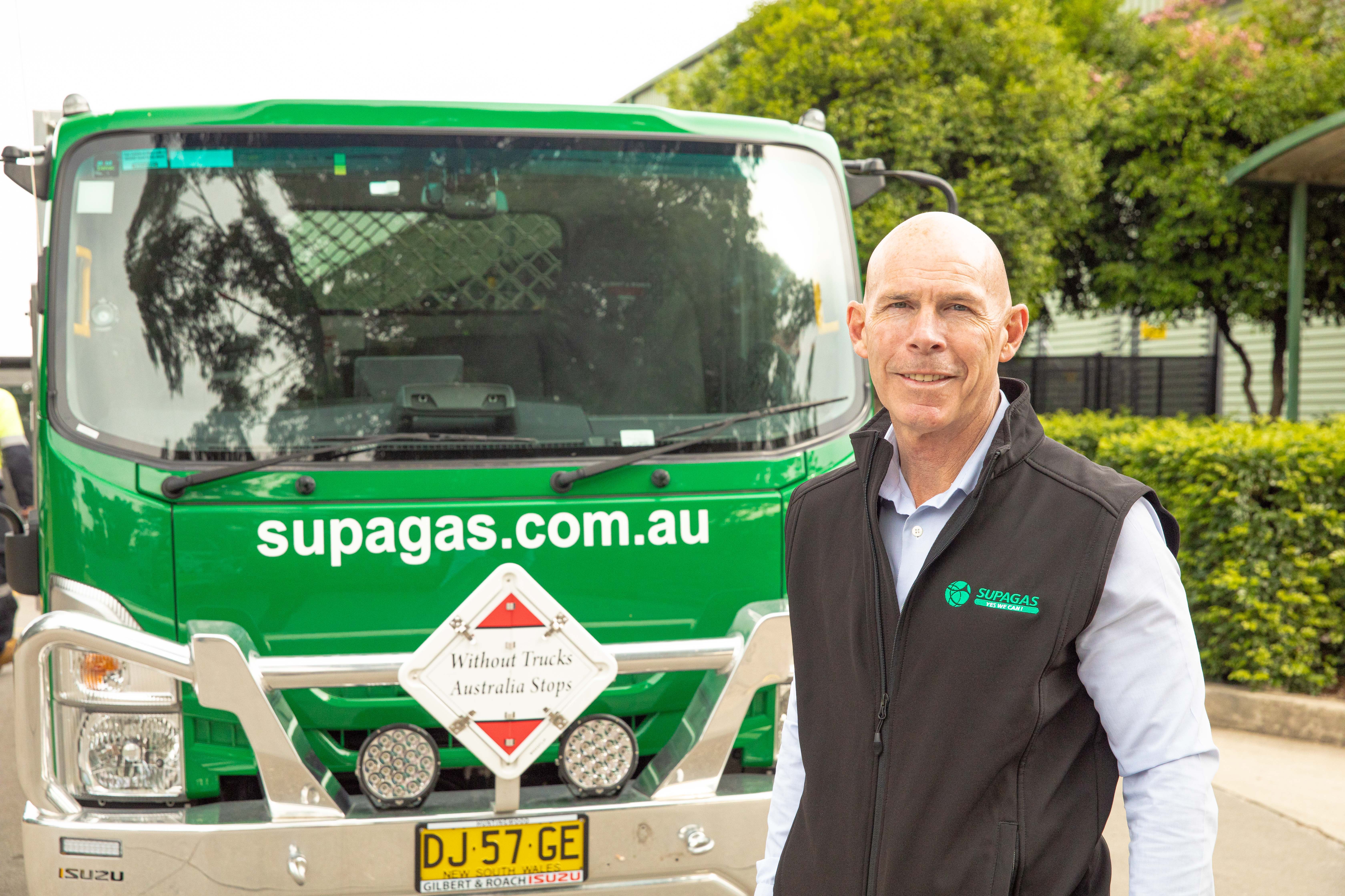 Supagas and National Fleet Manager Michael Greenep find value in Isuzu's comprehensive Service Agreements to streamline maintenance and cash flow