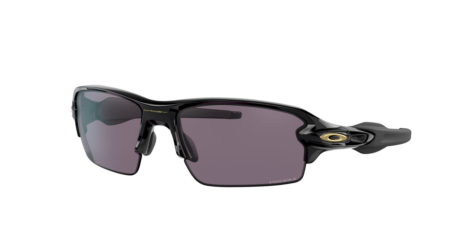 OAKLEY FLAK 2.0 (A) POLISHED BLACK WITH PRIZM GREY
