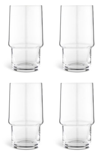 Habitat Optimist Stackable Hi Ball Glass 4 Pack, £16