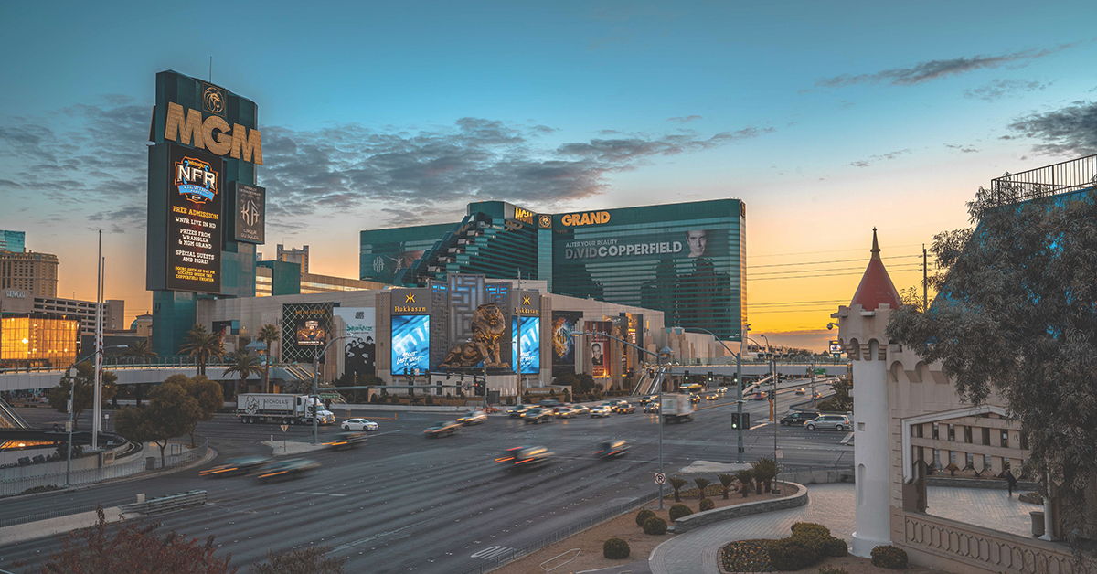 Bezoek de Grand Prix in Las Vegas en verblijf in een van de MGM Resorts © MGM Resorts
