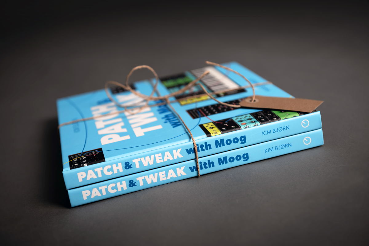 PATCH & TWEAK with Moog features 200 pages, providing the ultimate reference guide for both aspiring and advanced synthesists. 